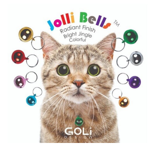 Goli Design Metal Jolli Cat Bells 0.55" - Poudre Pet and Feed Supply